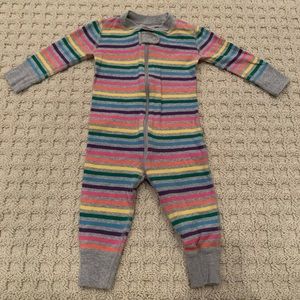 Hanna Andersson Multi Color Striped PJs